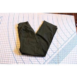 WWII Era WAC Women's Army Corps Fatigues, Small, 24-26 Waist, Side Button